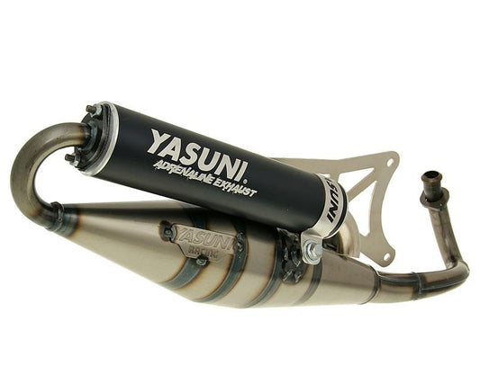 YASUNI Avgassystem (Scooter Z) svart - Piaggio