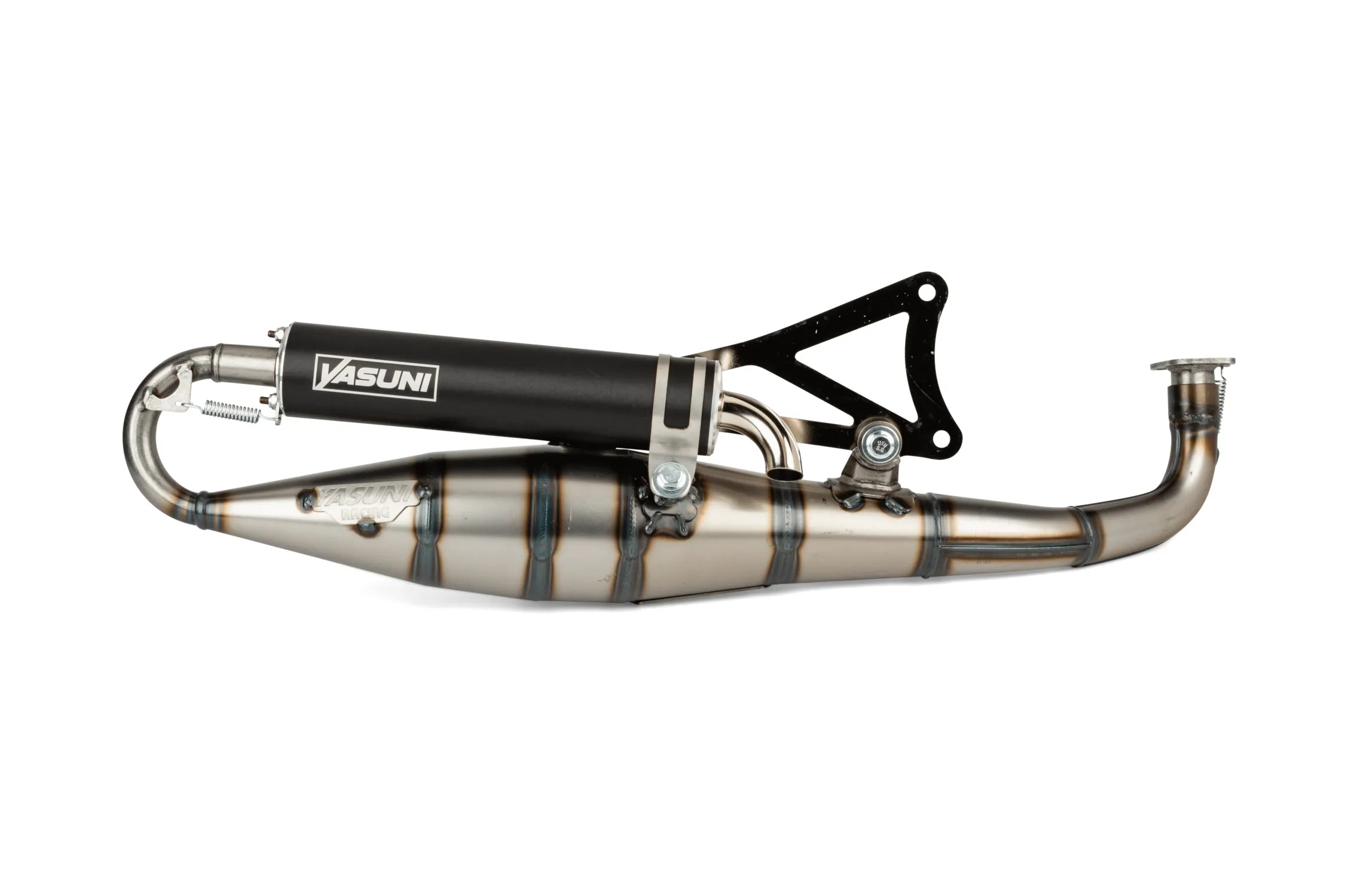 Yasuni Avgassystem C16 "Carrera" (Svart) - Minarelli horisontell