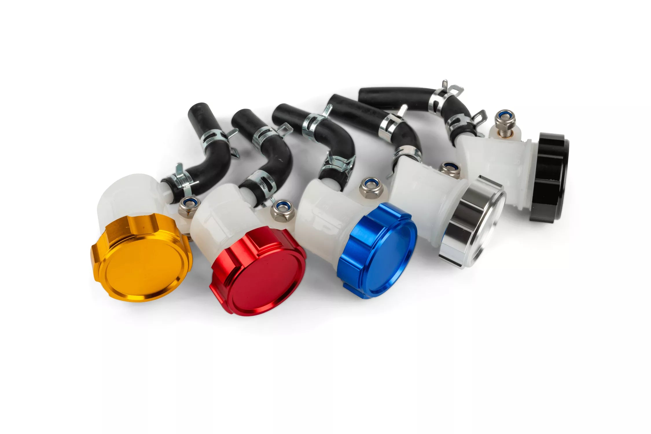 MotoForce Racing Bromsvätskebehållare (42mm) - Blå