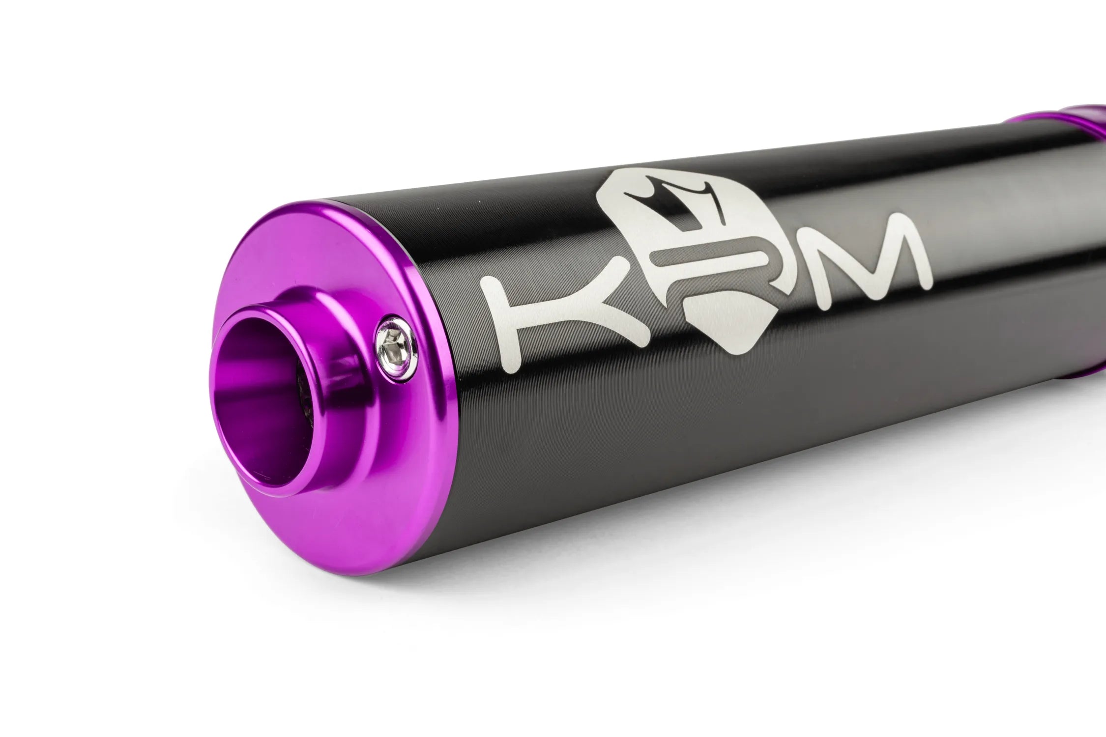 KRM Ljuddämpare (70-90cc) - Svart/Lila