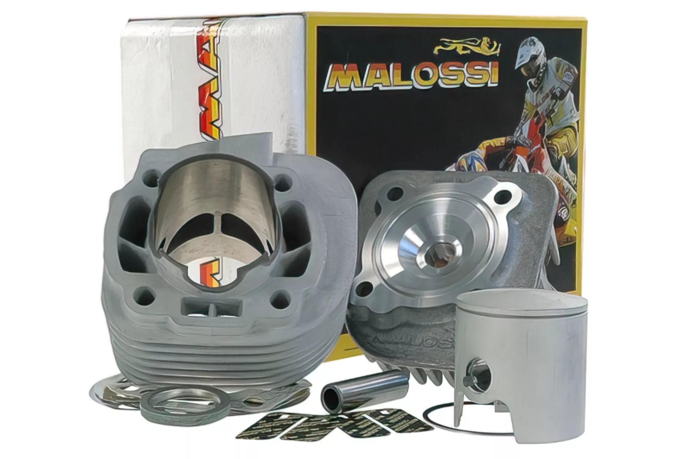 Malossi MHR Racing Cylinderkit 70cc (12mm) - Minarelli horisontell AC