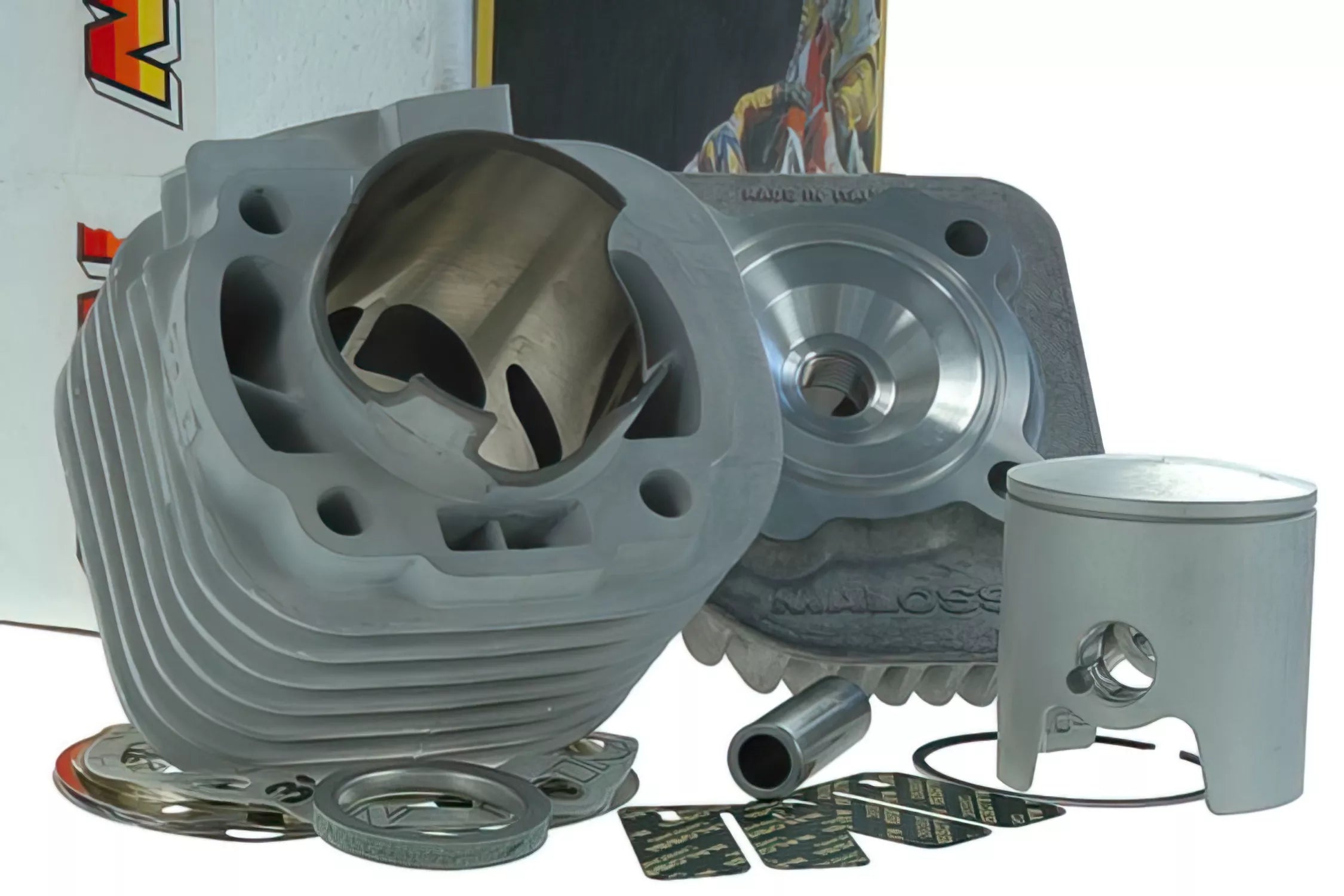 Malossi MHR Racing Cylinderkit 70cc (12mm) - Minarelli horisontell AC