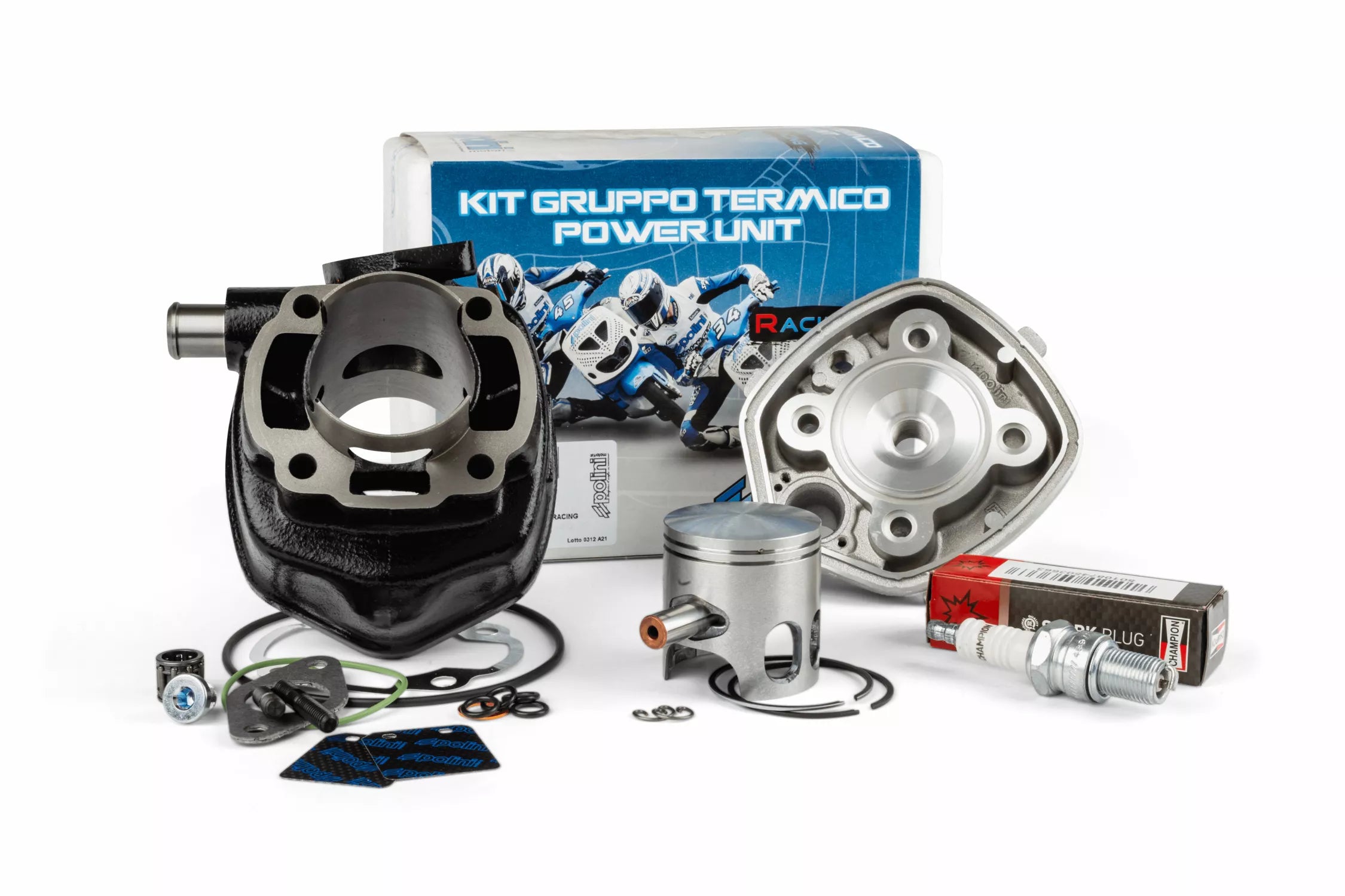 Polini Cylinderkit 70cc Corsa (Gjutjärn) - Minarelli horisontell LC