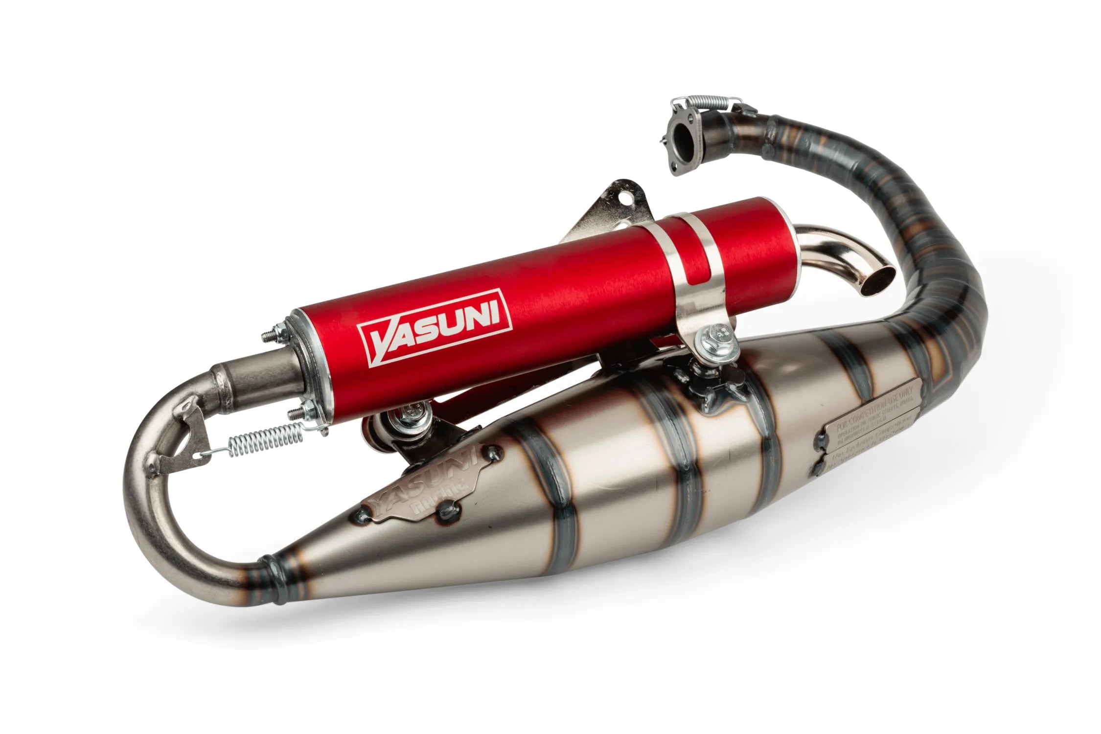 Yasuni Avgassystem C16 "Carrera" (Röd) - Minarelli vertikal