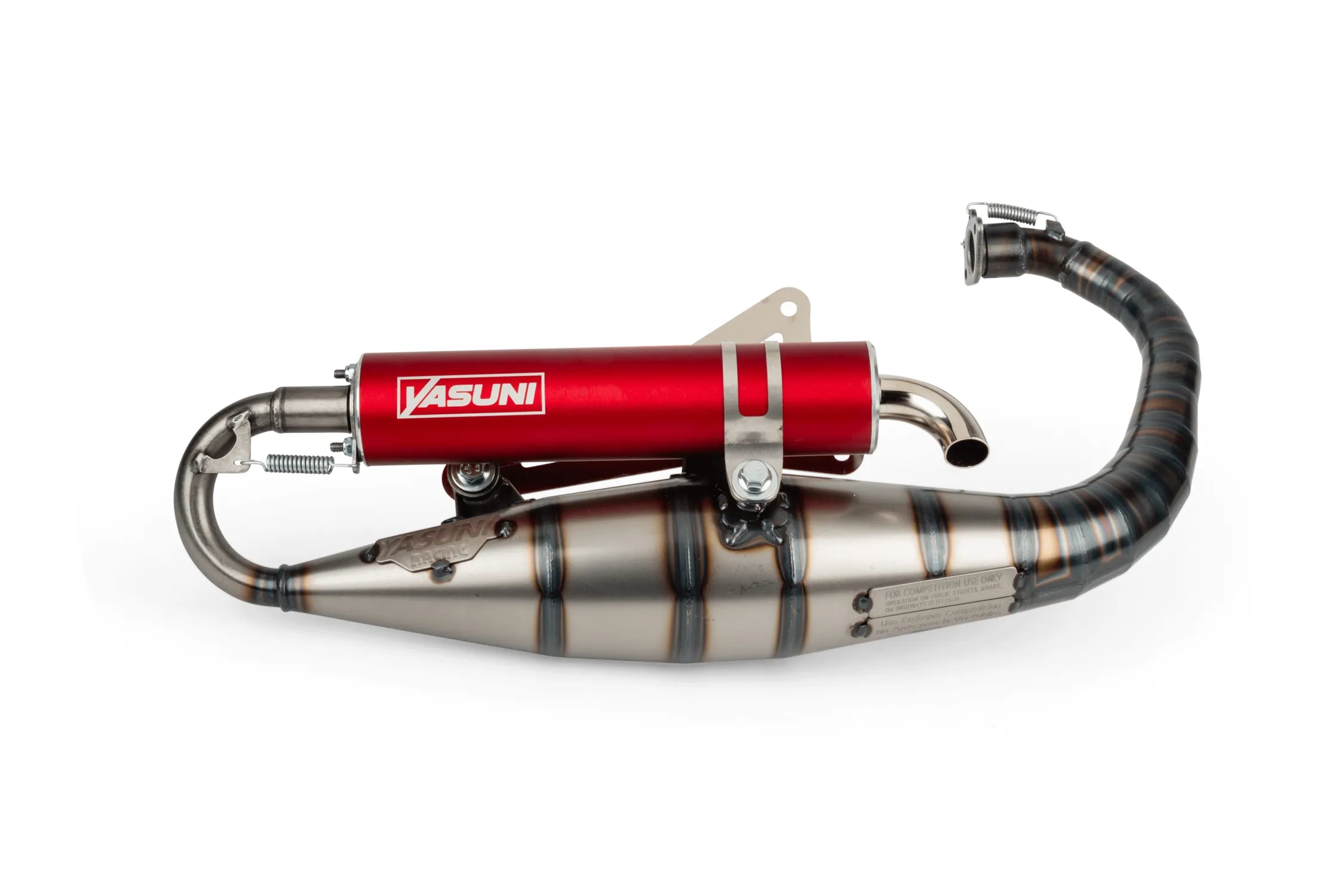 Yasuni Avgassystem C16 "Carrera" (Röd) - Minarelli vertikal