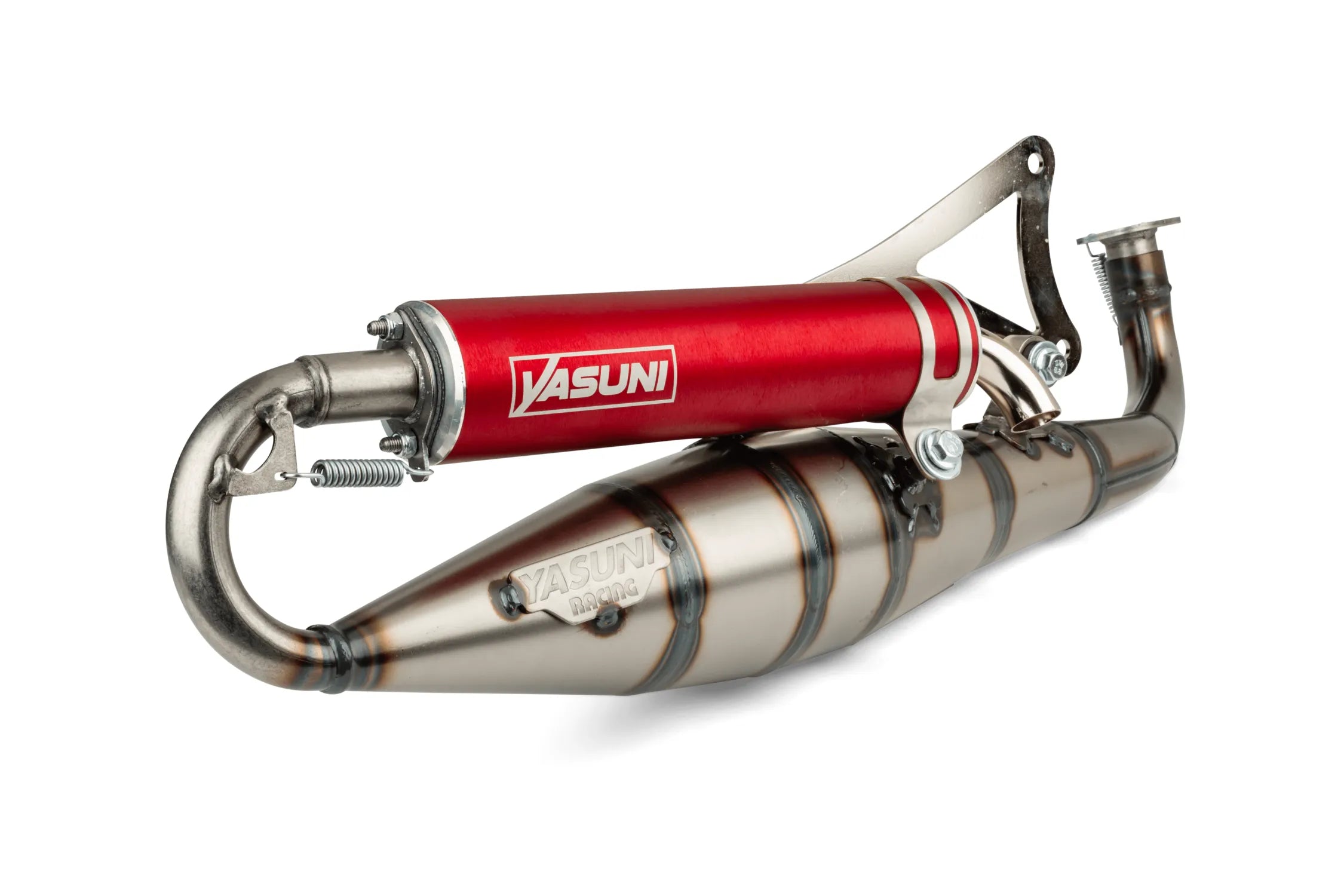 Yasuni Avgassystem C16 "Carrera" (Röd) - Minarelli horisontell