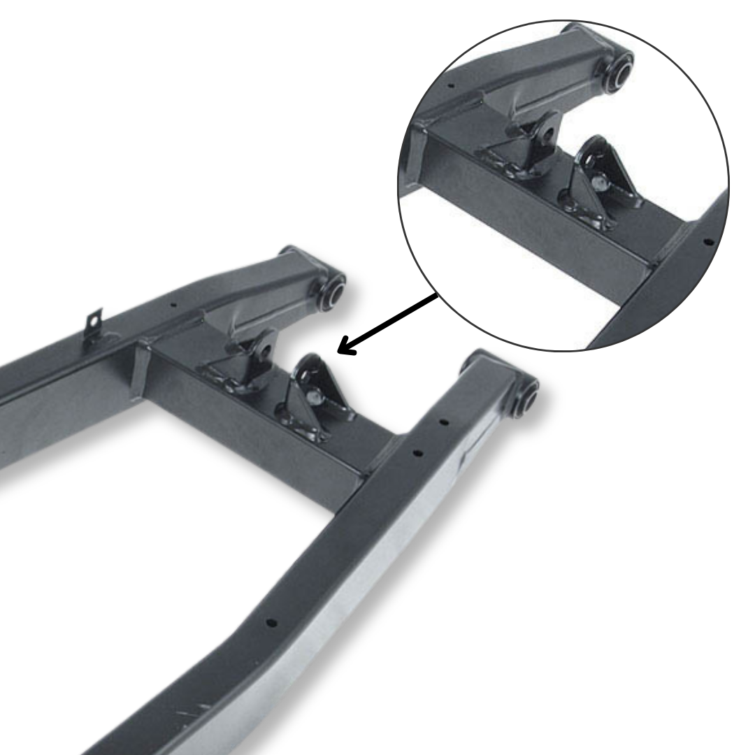 LWracing Höjningssats (Rieju) - 40mm