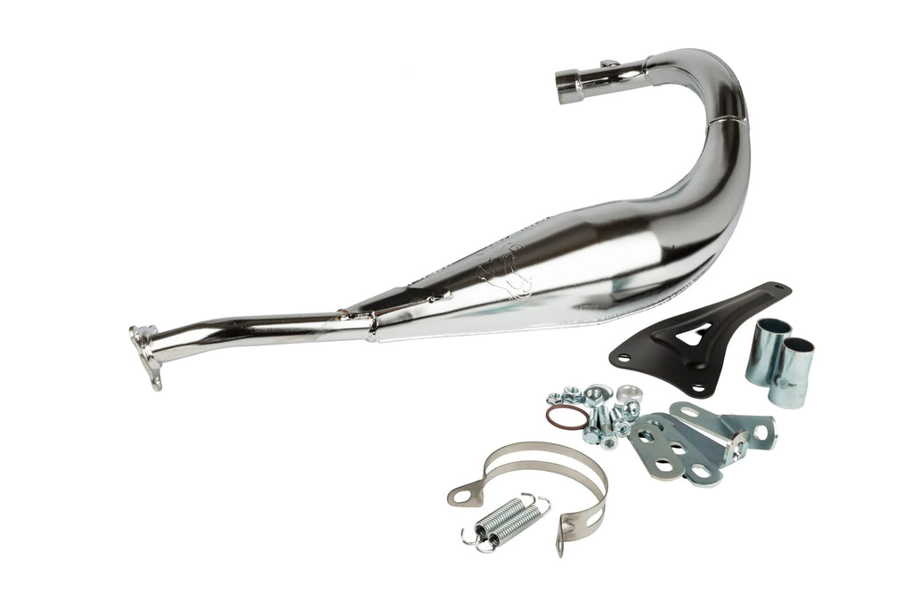 VOCA avgassystem (Chromed) 50/70cc - AM6